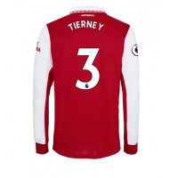 Fotbalové Dres Arsenal Kieran Tierney #3 Domácí 2022-23 Dlouhý Rukáv